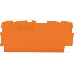 WAGO Abschlussplatte orange 2000-1492
