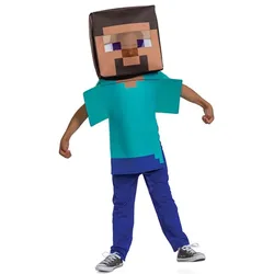 Disguise Adaptive Minecraft Costume - Steve (128 cm) (120759K) (128)