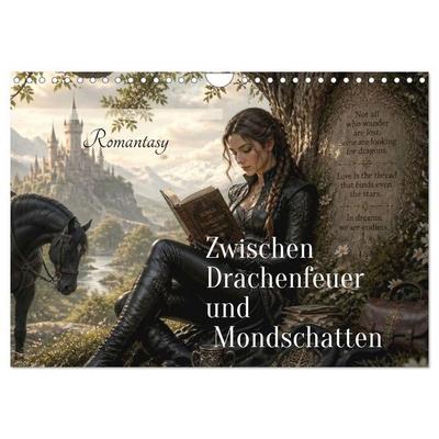 Zwischen Drachenfeuer und Mondschatten (Wandkalender 2027 DIN A4 quer), CALVENDO Monatskalender