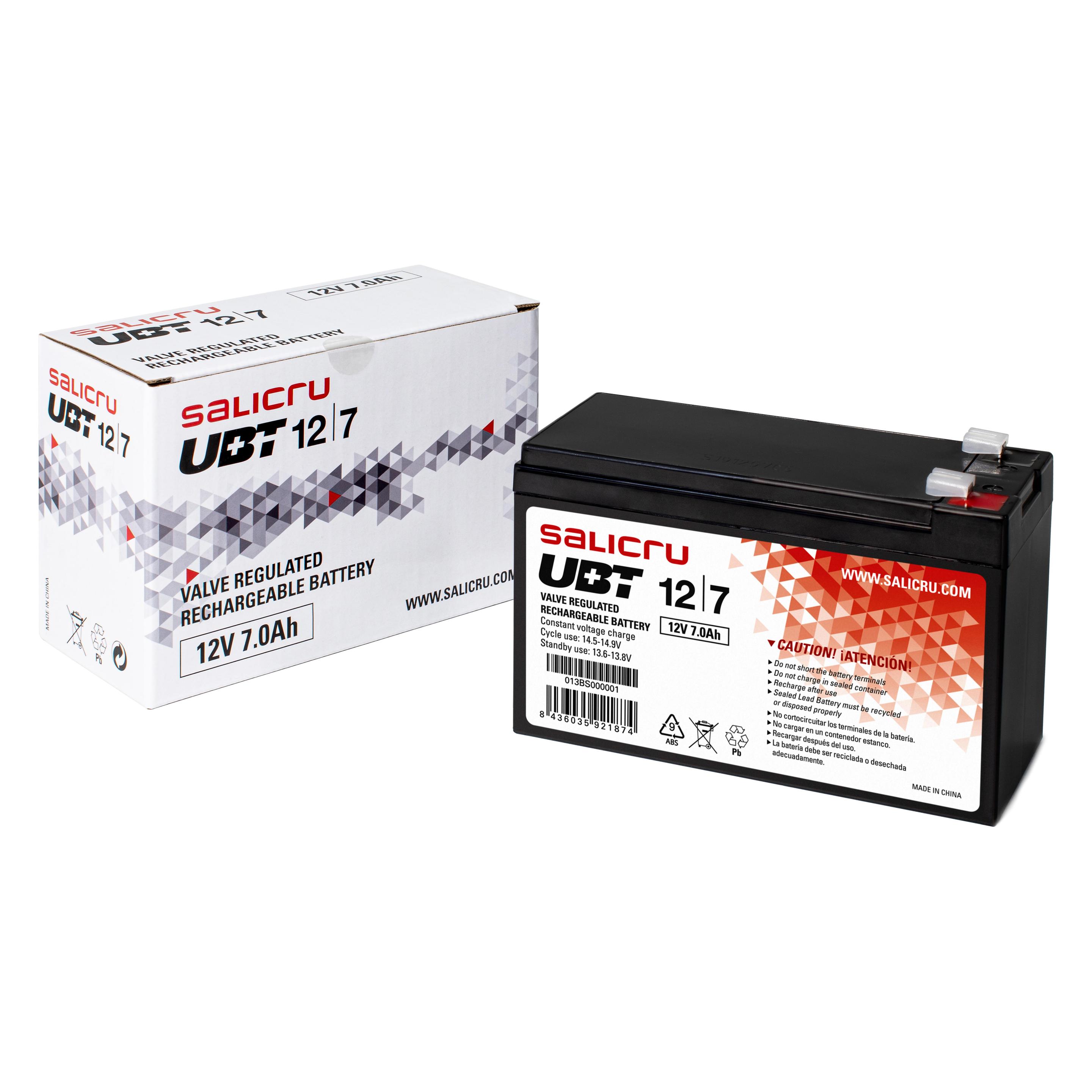 Salicru UBT 12/7 - USV-Akku - 1 x Bleisäure 7 (013BS000001)
