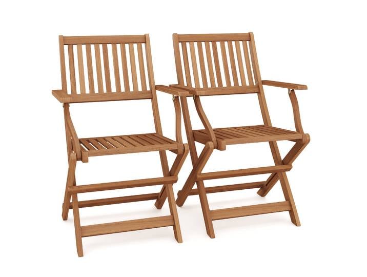 Gartenstuhl Holz ALICANTE klappbar 2er Set