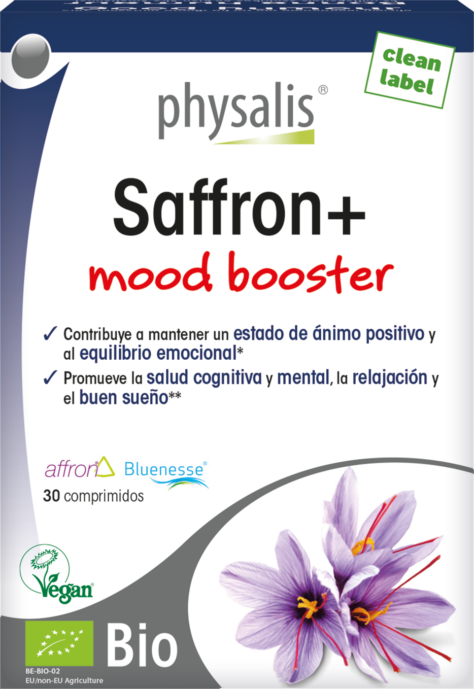 Physalis Saffron+ Bio 30 Comprimidos