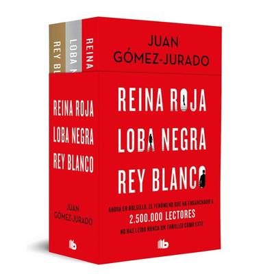Trilogía Reina roja (Pack con: Reina roja | Loba negra | Rey blanco), Taschenbuch von Juan Gómez-Jurado, Rhm, 978-84-13-14503-7