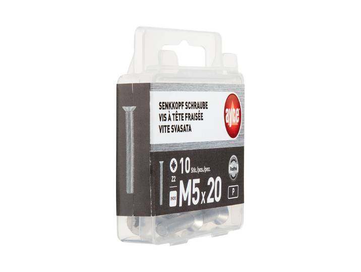 Senkkopfschraube Z Inox 20 mm