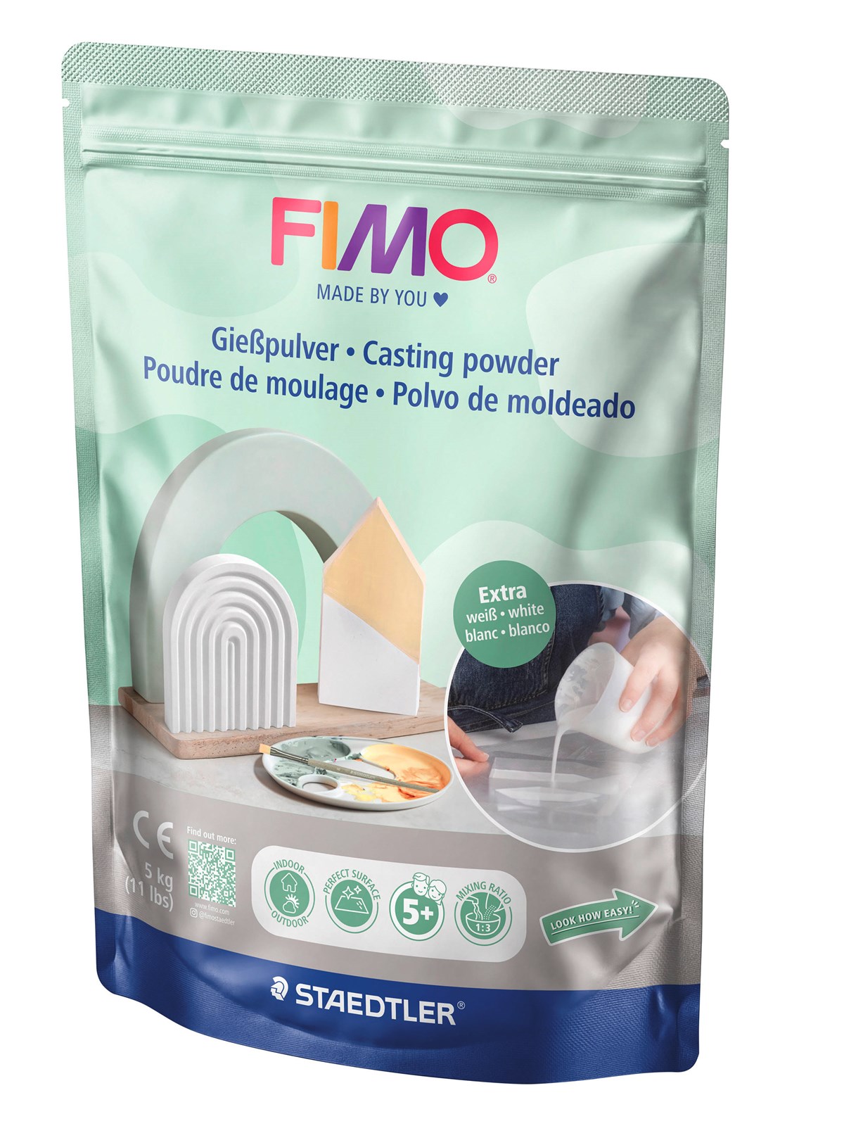Staedtler FIMO Weißes Gießpulver 5kg
