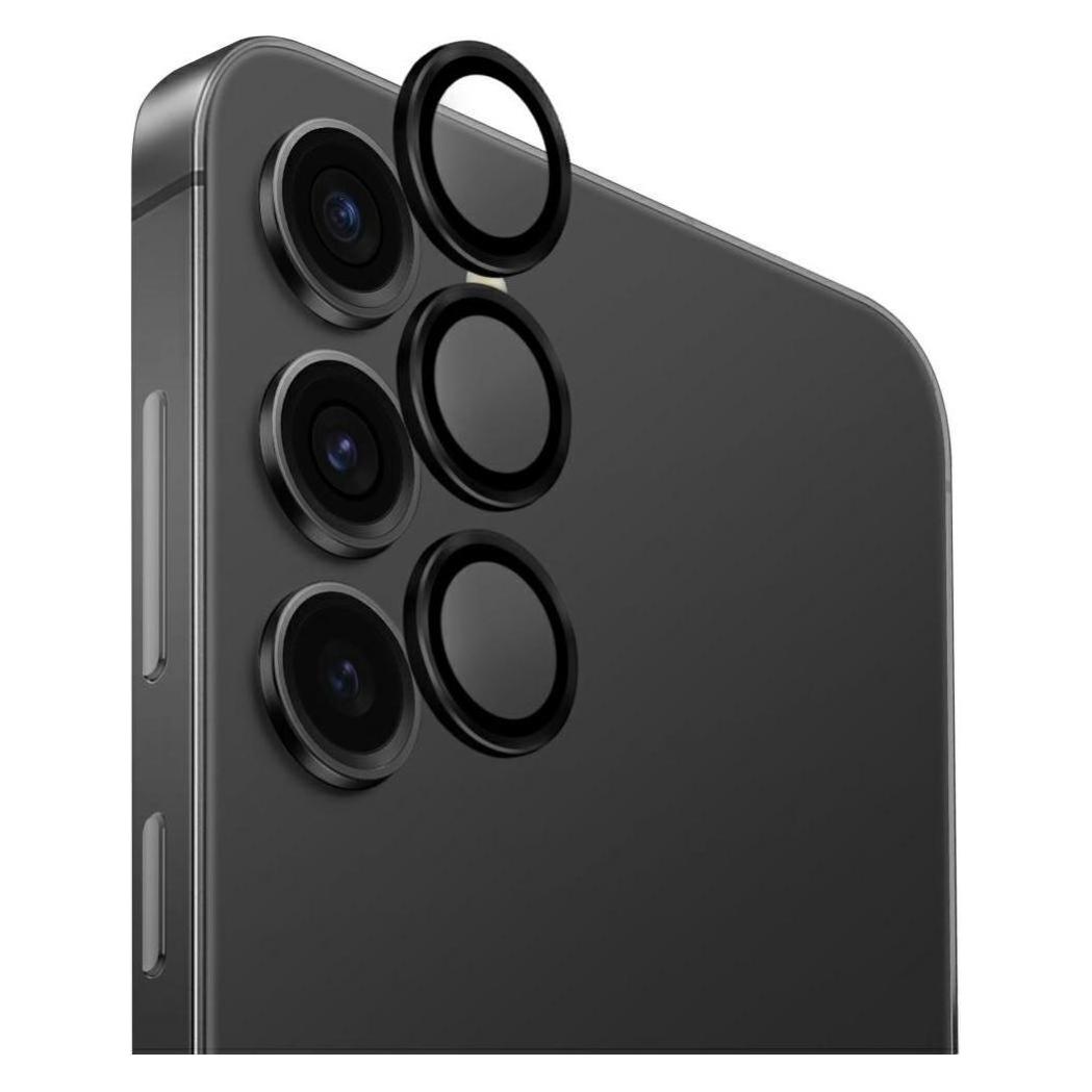 Uniq Optix Aluminum Camera Lens for Samsung Galaxy S25+ - Black (Samsung Galaxy S25+) (Uni001497-0)