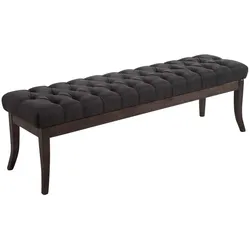 CLP Sitzbank Ramses Stoff antik-dunkel 150   Farbe: dunkelgrau, Größe: 150 cm
