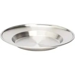 McKINLEY Geschirr Teller Plate Stainless Steel, Größe ONE SIZE in Grau Grau
