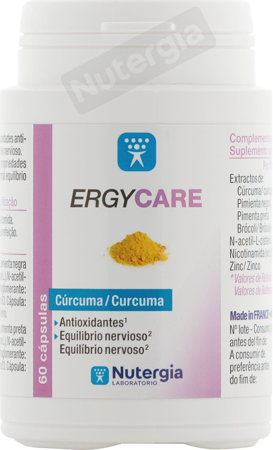 NUTERGIA Ergycare 60 caps