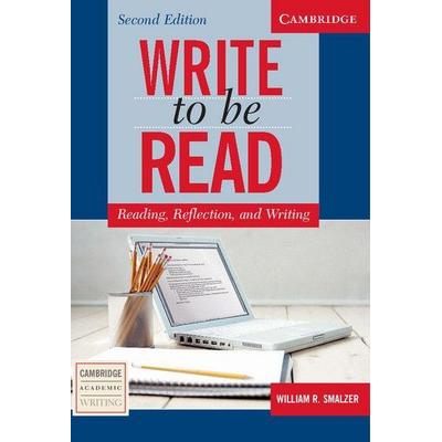 Write to be Read, Taschenbuch von William R. Smalzer, Cambridge University Press, 978-0-521-54746-8