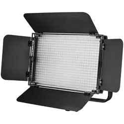 Walimex Niova 600 Plus (Flächenleuchte, Studioleuchte), Dauerlicht, Schwarz