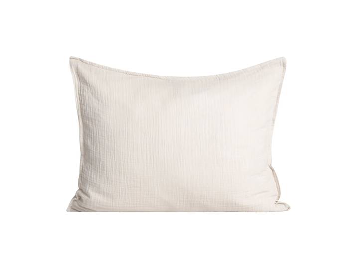 Garbo&Friends Oreiller Eggshell Muslin 80x80 cm