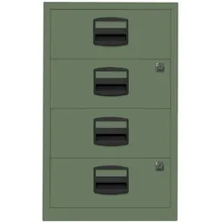 Beistellschrank PFA | 4 Universalschubladen - 623 olivgrün