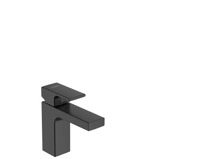 hansgrohe Vernis Shape ééngreeps wastafelmengkraan 100 zonder afvoer mat zwart, 71569670