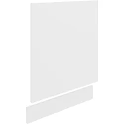 VCM Frontblende Küchenmöbel Blende Küchenzeile Küche Esilo, Geschirrspülerblende, Weiss