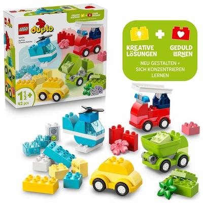LEGO DUPLO 10474 Kreative Fahrzeuge, Lernspielzeug für Kleinkinder ab 1
