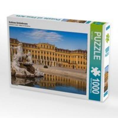 CALVENDO Puzzle Schloss Schönbrunn | 1000 Teile Lege-Größe 64x48cm Foto-Puzzle für glückliche Stunden