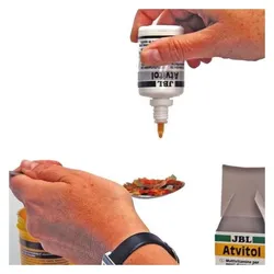JBL Aquaristik und Terraristik ultivitamine JBL Atvitol fr Aquarienfische 50 ml (Wasserpflege Aquarium), Aquarium Pflege