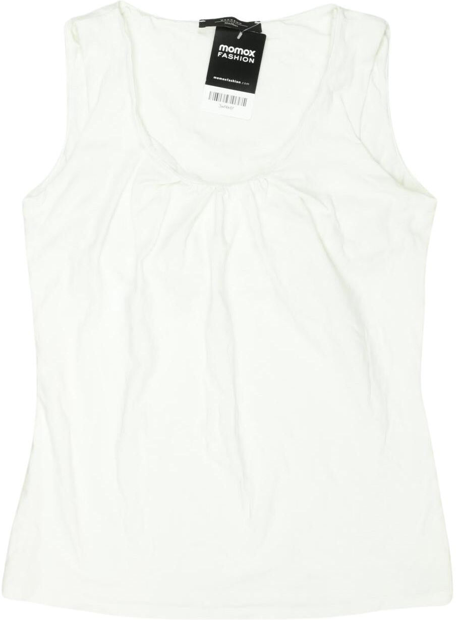 Weekend Max Mara Damen Top, Weiß, Gr. S, kein / Etikett - Second Hand
