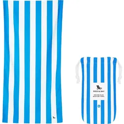 Dock & Bay Strandtuch schnelltrocknend 90 x 200 cm, blau
