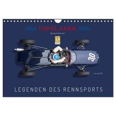 Legenden des Rennsports - Formel Junior 1955-1965 (Wandkalender 2027 DIN A4 quer), CALVENDO Monatskalender