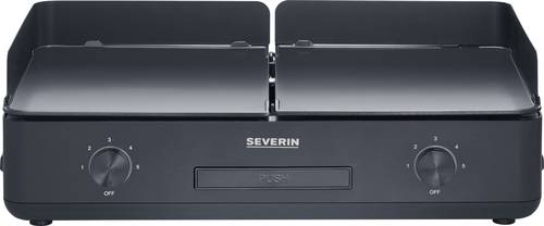 Severin 8569 Elektro Grill 2 Grillzonen Schwarz