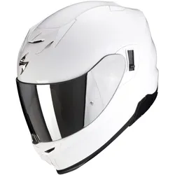 Scorpion Exo, Motorradhelm, Scorpion Exo-520 Evo Air Solid Weiss XXL (XXL, 63 - 64 cm)