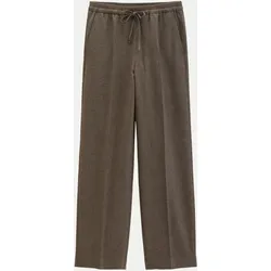 Relaxed-Fit Glencheck-Hose Braun 42