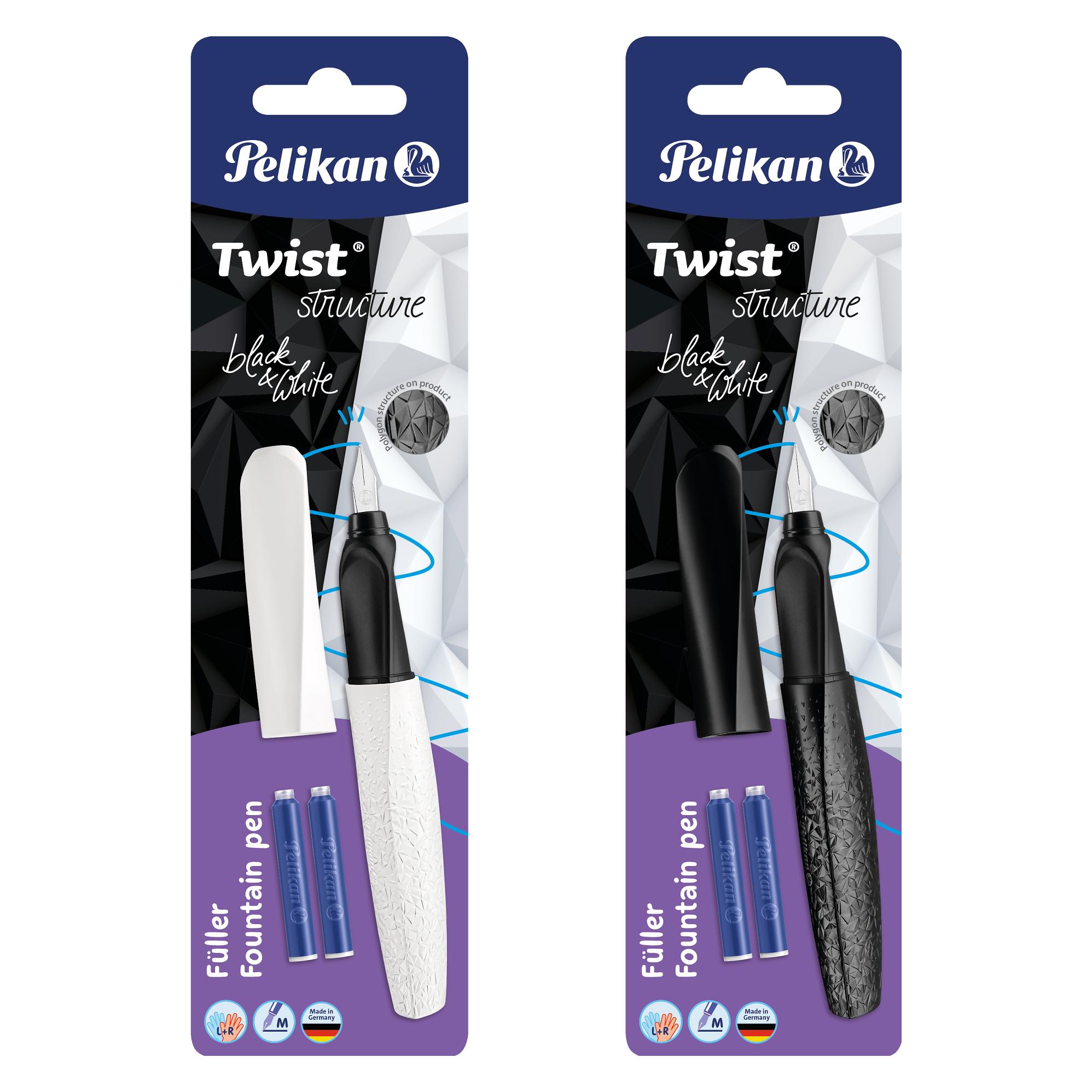 Pelikan Twist structure Füller Re.- Linkshänder M (1x) (824637)