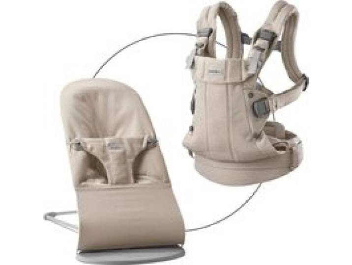 Bundle Babywippe Bliss gewebt & Babytrage Harmony
