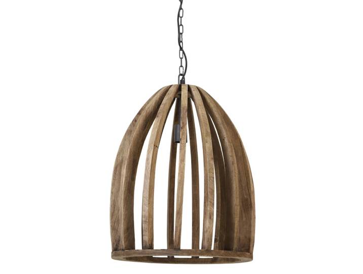 Houten hanglamp Haranka Ø 47cm Light & Living - 2932884