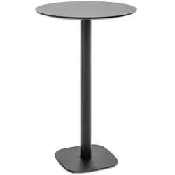 Mobitec Bartisch Las Palmas Ø 70 cm Dekor Schwarz