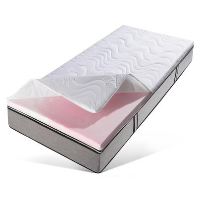Topper BECO "Micro Gel Soft", weiß, B:100cm H:8cm L:200cm, Gelschaum, Topper, von Kunden mit "Sehr gut" bewertet