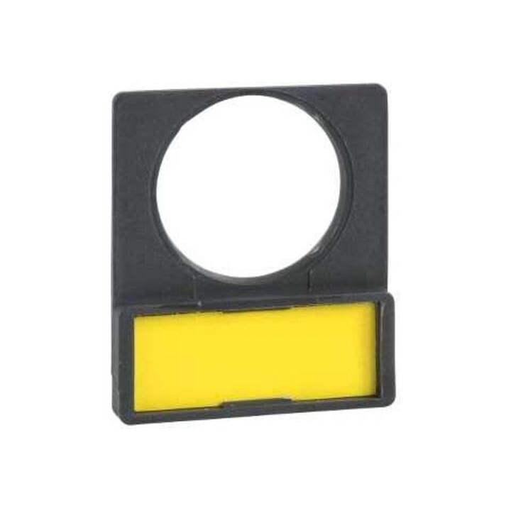Schneider Electric Schildträger sw/rt m.Leerschild ZBY2101)