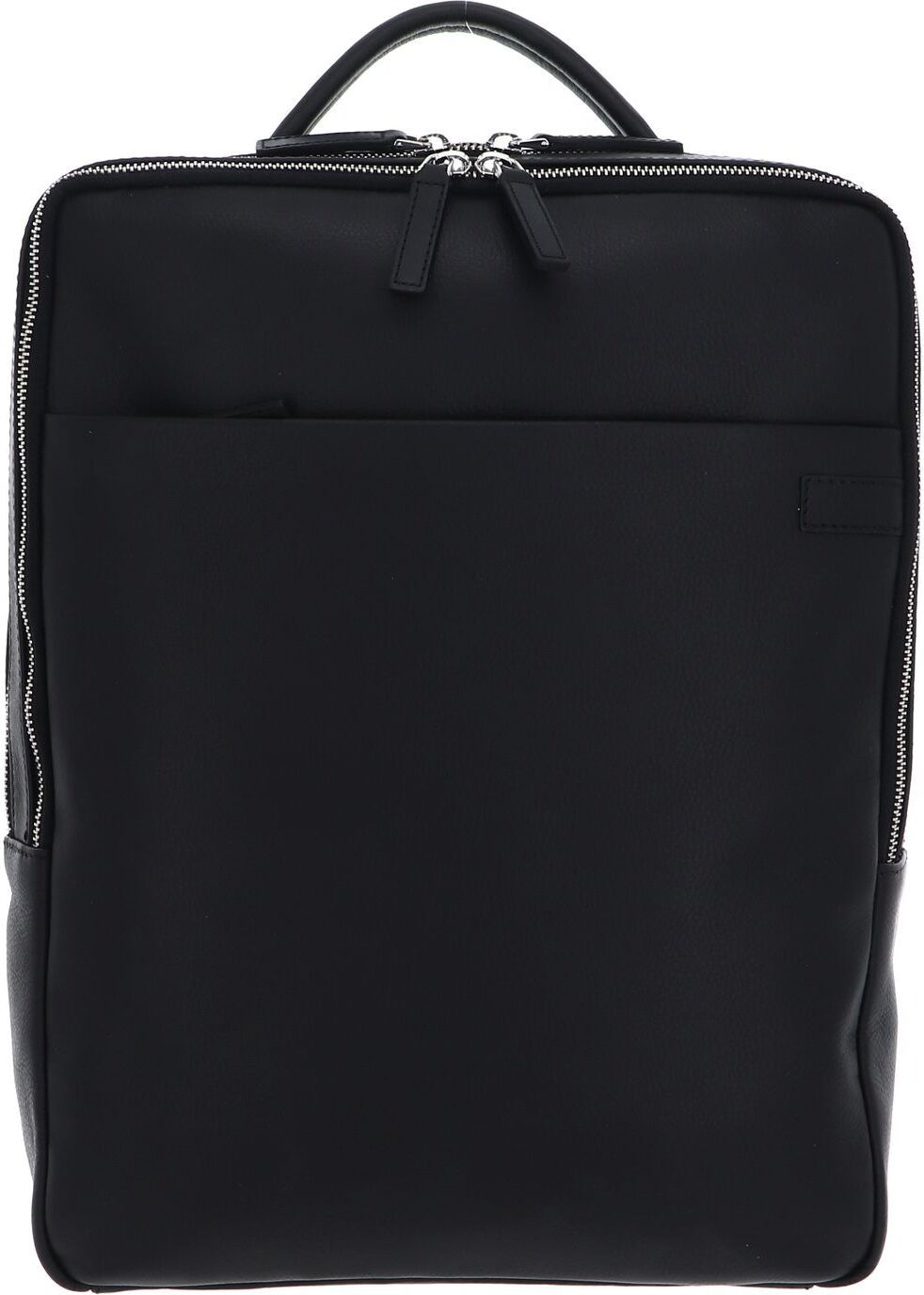 PICARD Leder Laptoprucksack Rucksack mit Laptopfach Relaxed Leather Backpack Black schwarz