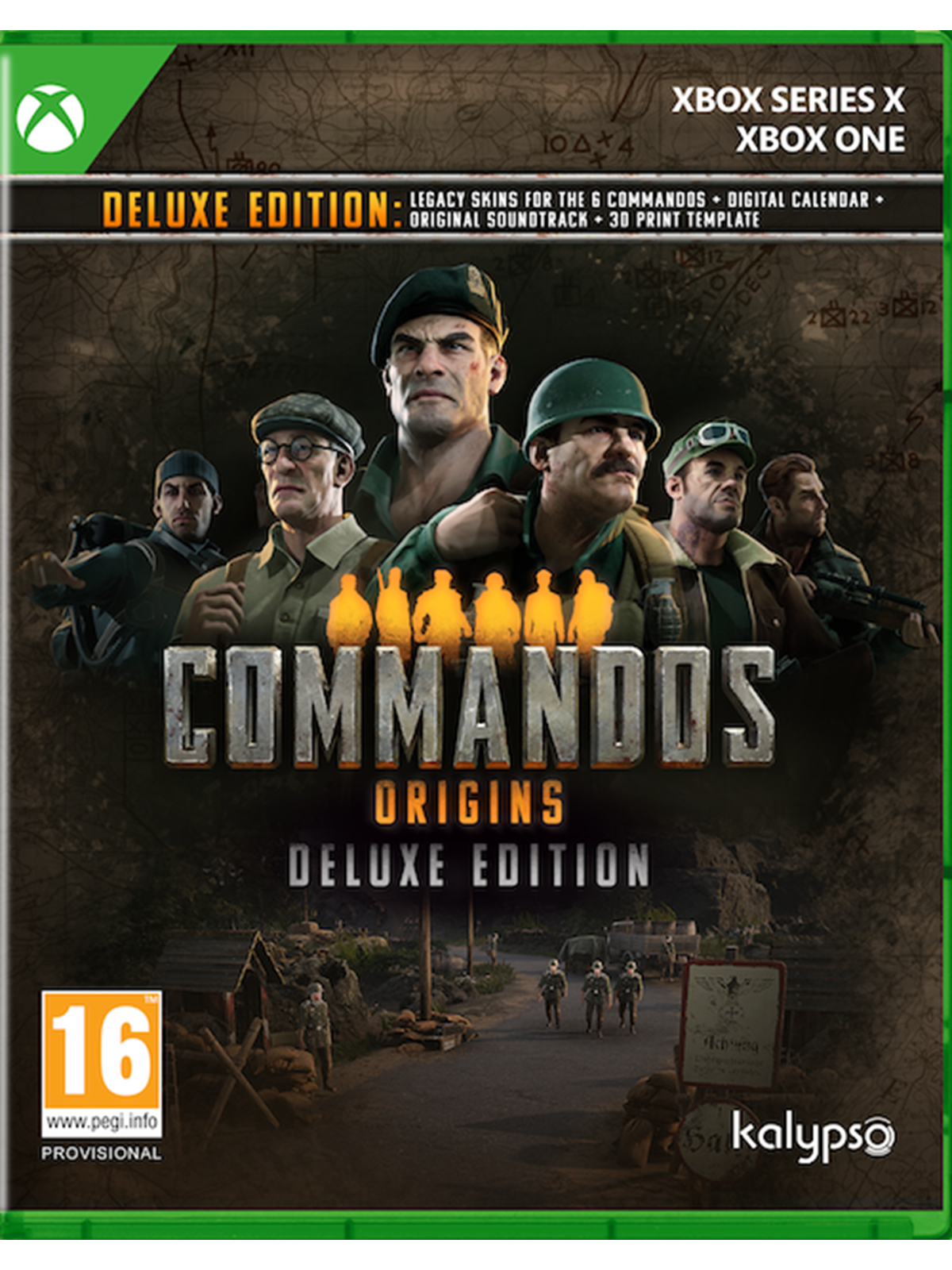 Commandos: Origins (Deluxe Edition) - Microsoft Xbox One - Real Time Strategy - PEGI 16
