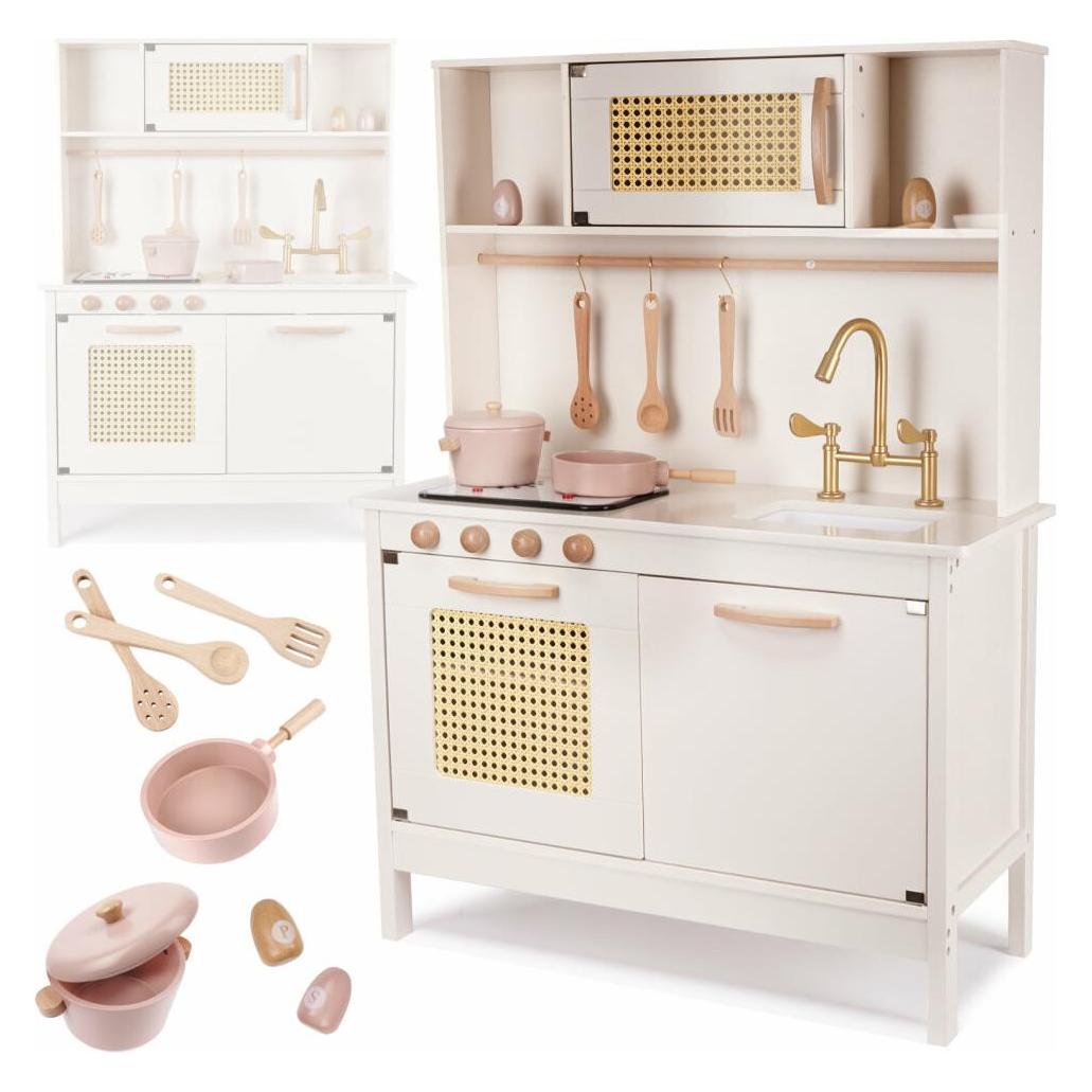 Ikonka Retro Küche mit Boho Zubehör (KX6284)