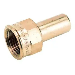 Logafix Rotguss Übergangsstück a/i 28xRp1 V-Kontur