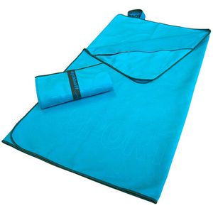 Dyckhoff Sporthandtuch Sporttuch, 80 x 180 cm, Mikrofaser, karibik-blau