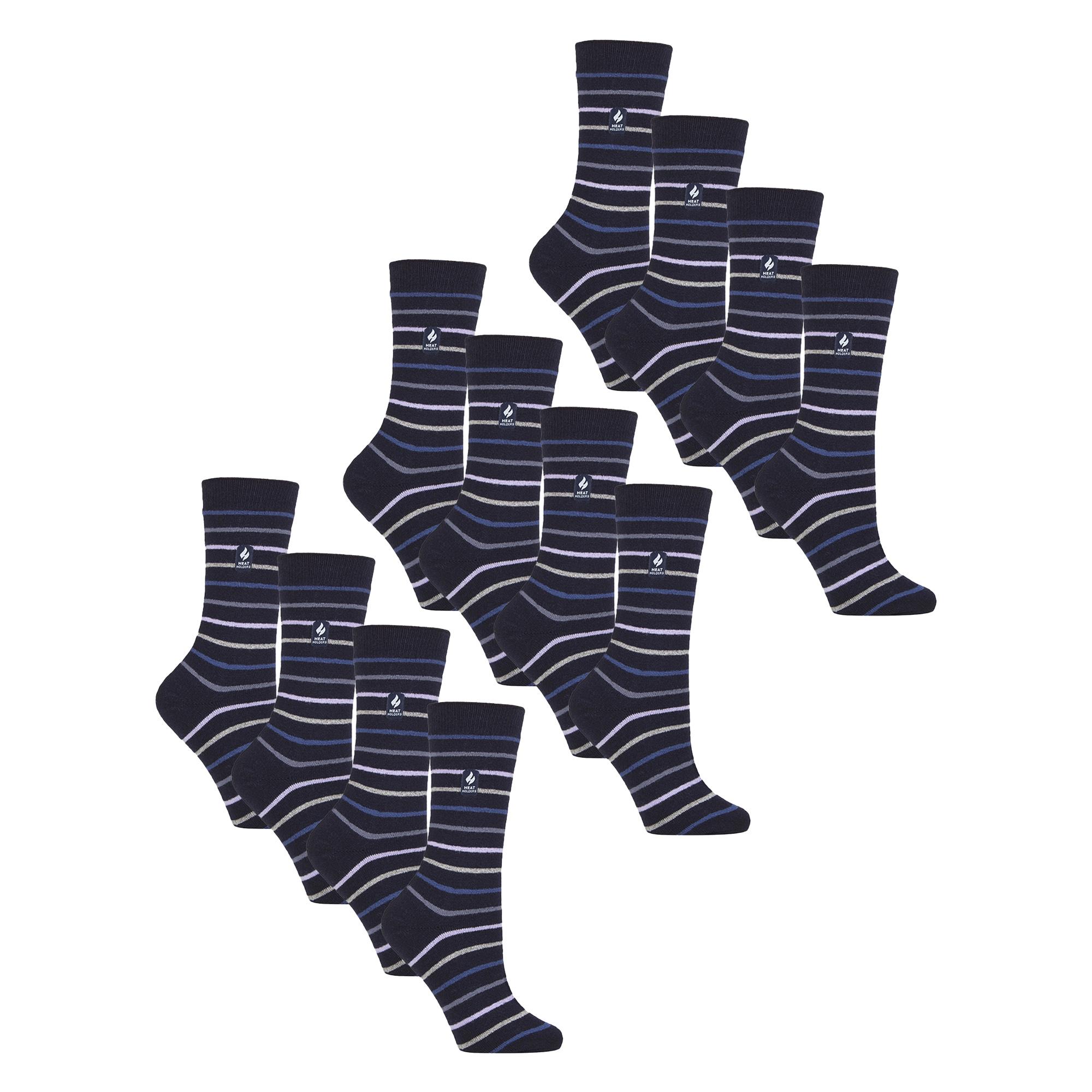 12 Paar Damen Ultra-Leicht Weiche Thermosocken