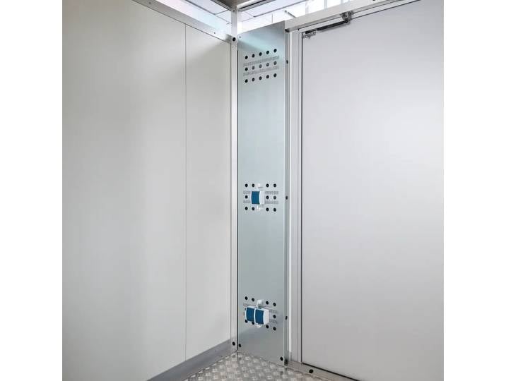 Elektro-Montagepaneel CasaNova, Biohort, silber, Metall