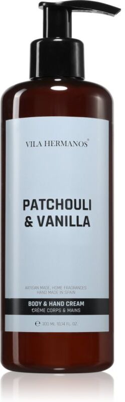Vila Hermanos Apothecary Patchouli & Vanilla crème pour le corps 300 ml