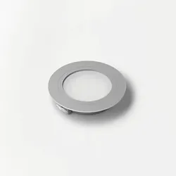 Möbel-LED Spot-Leuchten, EcoPower Flood, neutralweiß, aluminiumoptik - weiß