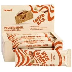 brandl Wavebar Proteinriegel Peanut White Choc (1St)