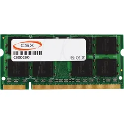21CS0108-1006-2 - CSX 1GB DDR2-800MHz SODIMM