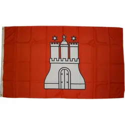 trends4cents Flagge Hamburg 250 x 150 cm