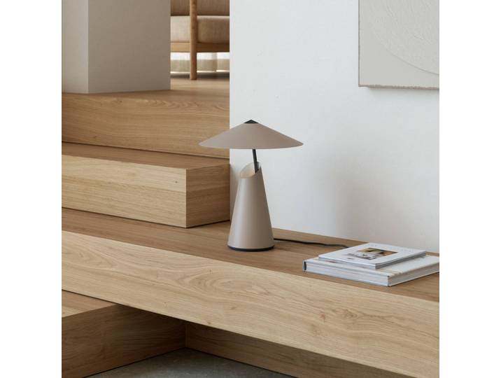 DFTP by Nordlux Designer Tischlampe Taido, braun / rost, für Wohn- / Esszimmer, Metall, Design, Tischlampe