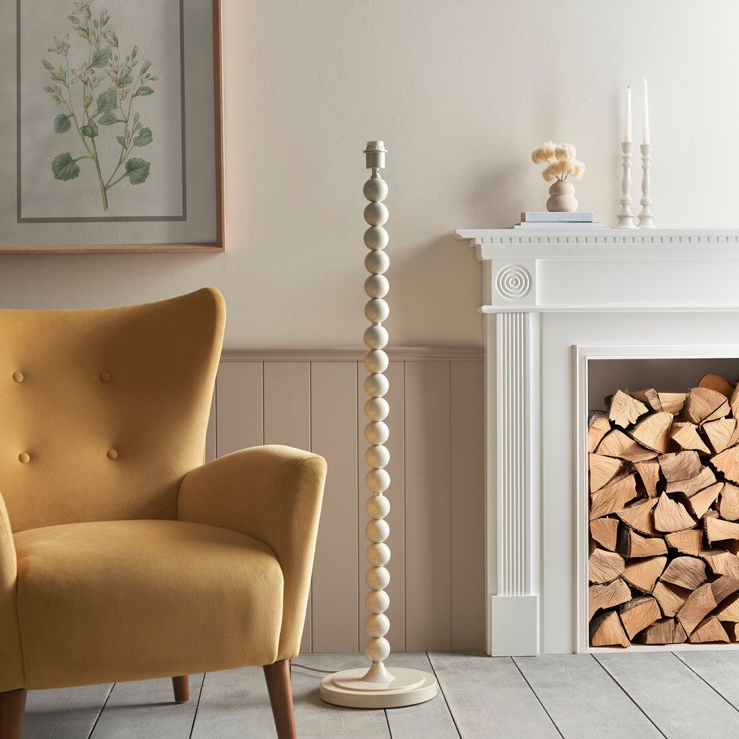 Heritage Hues Higgledy Floor light Base Beige 132cm H X 28cm W X 28cm D