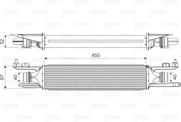 Valeo Ladeluftkühler 818578 Für Vaughall