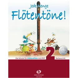 Jede Menge Flötentöne! 2 (mit Audio-Download), Fachbücher von Barbara Ertl